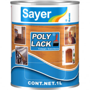 POLYLACK CRISTAL – BARNIZ TRANSPARENTE DE ALTA RESISTENCIA PARA MADERA