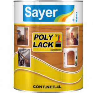 POLY LACK BASE SOLVENTE – BARNIZ POLIURETANO PARA MADERA