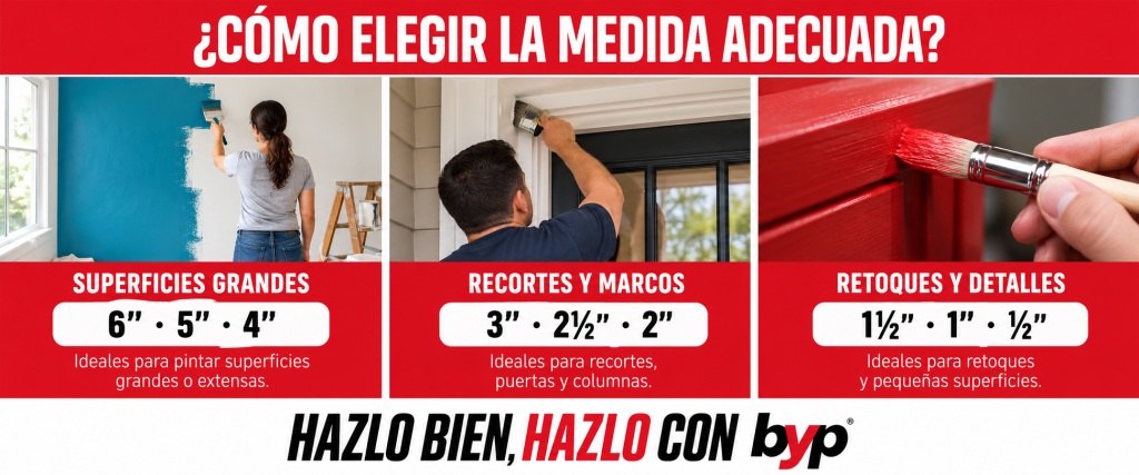 Brocha ByP la maestra guia de eleccion