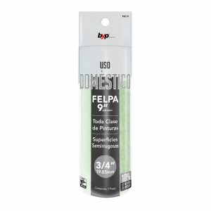 felpa 3 4 de pulgada